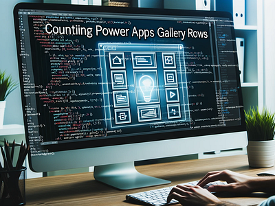 Count The Rows In A Power Apps Gallery With AllItemsCount text property