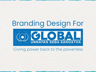 Global Unnayan Sangstha BRAND IDENTITY Design behance brand design brand identity branding dribbble graphic design logo logo branding mahfuz jayed marketing print design social media