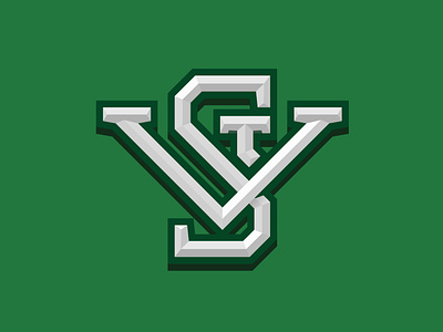 StV Monogram logo monogram saint vincent de paul softball
