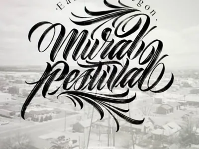 Eastern OR mural fest - branding & merch animation app branding design graphic design illustration logo ui ux vector