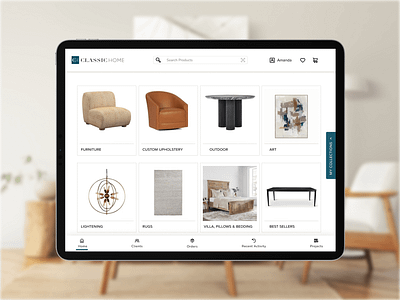 ClassicHome iPad case study