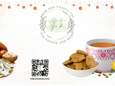 Tea'd Banner Design 3d branding graphic design logo ui