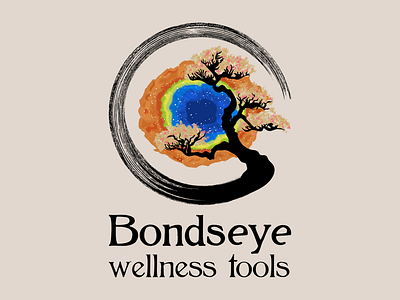 Bondseye Wellness Tools Logo Design branding design graphic design illustration logo typography vector