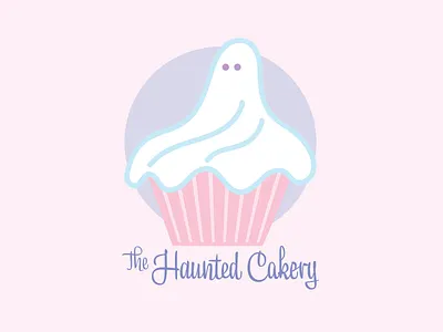 Daily Logo Challenge Day 18 - Cupcake adobe branding dailylogochallenge design graphic design illustration illustrator logo vector