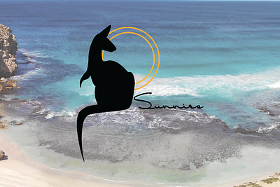 Daily Logo Challenge Day 19 - Kangaroo adobe branding dailylogochallenge design graphic design illustrator logo vector