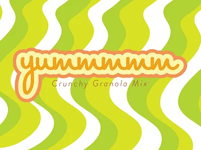 Daily Logo Challenge Day 21 - Granola Logo adobe branding dailylogochallenge design graphic design illustration illustrator logo vector