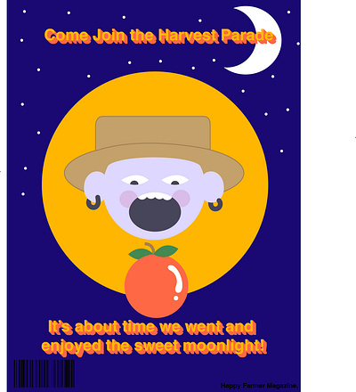 Harvest Parade graphic design illustration