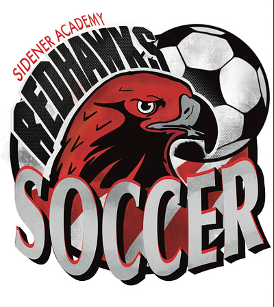 Soccer shirts eagle graphic design red shirts soccer