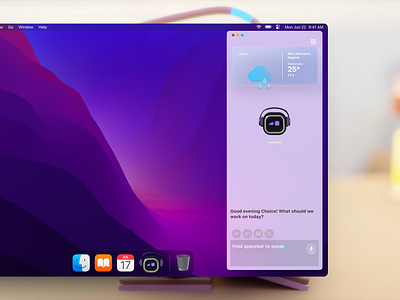 AI Assistant for native Mac OS design pro product design ui uiux