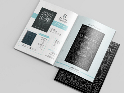 Gospel Advocate | Full Spread Print Ad book marketing branding church gospel graphic design magazine ad print publication publication design spread