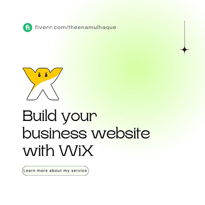 Creative: Business Wix Website business buyer client fiverr fiverr website portfolio uiux website wix