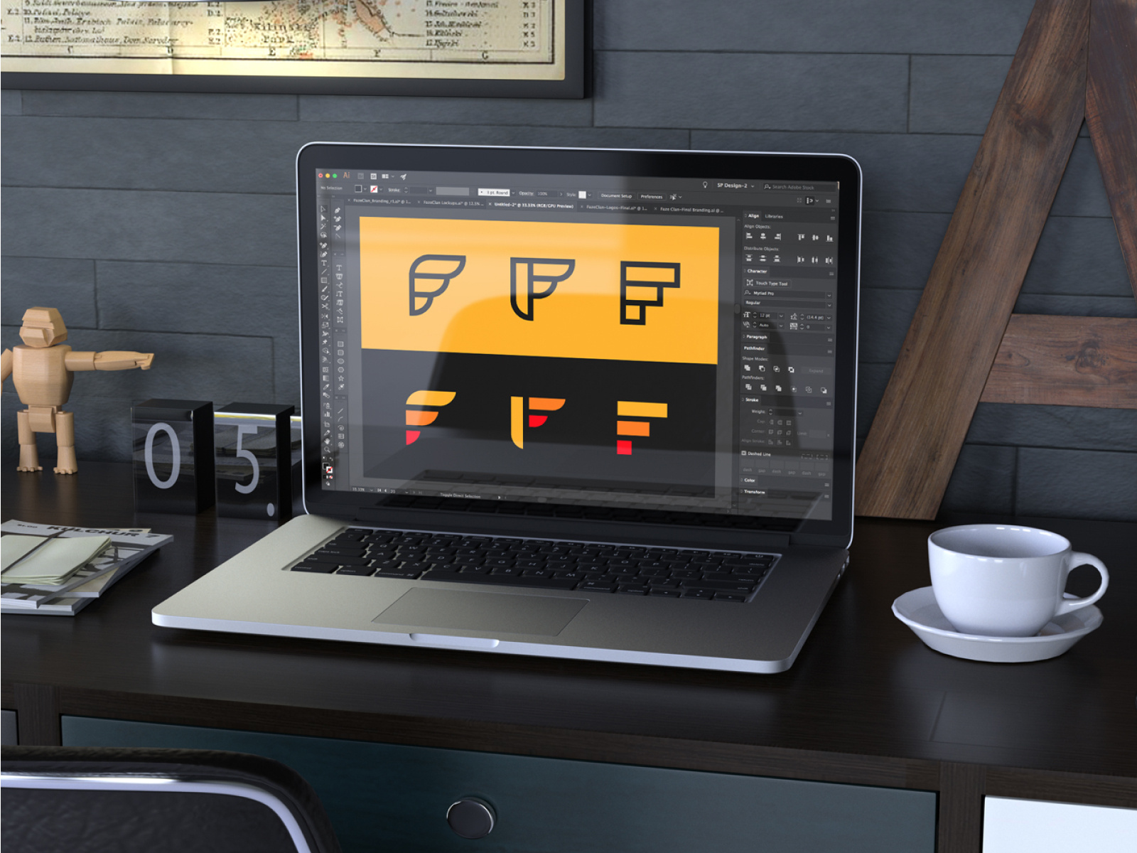 FaZe Clan Branding apparel bold brand branding branding identity clean design f graphic design identity logo logo design merch minimal minimalist simple