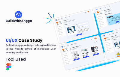 Case study U/UX " Add gamification in Buildwithangga Website" buildwithangga case study design education game gamification indonesia learn motivation online online learning uiux uiux case study user experience website