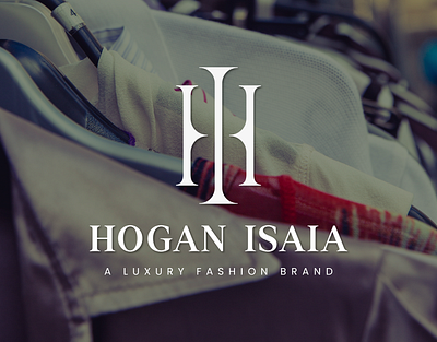 HOGAN ISAIA - A Fashion Brand Logo brand design brand identity branding clothing design elegant logos fashion graphic design illustration logo logo design minima vector