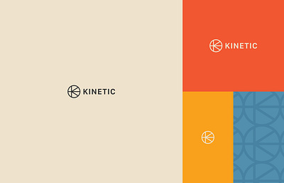 Minimal Kinetic Logo branding logo