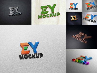 Illustrator 3D Logo Mockup 3d logo mockup download mockup logo mockup psd freebies psd mockup