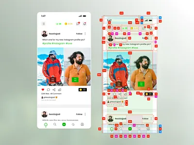 HichApp Challenge 📱 app app design challenge desigb design hich hichapp mobile mobile design poll polling polling app sheet space sheet spacing ui uiux ux webdesign website