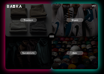 Design by online clothing store design ui ux