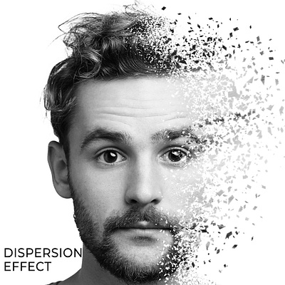 Dispersion effect dispersion effect effect particle photoshop photoshop effect