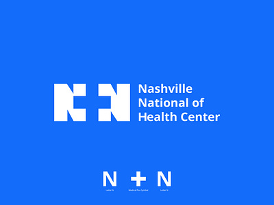 Nashville National of Health Center Logo branding clinic logo dental logo doctor logo health logo hospital logo medical branding medical care medical logo medicine logo n hospital logo n letter logo n logo n logo mark n medical logo