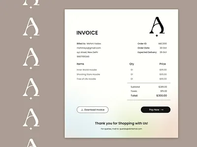 Daily UI Challenge 046 - Invoice animation branding dailyui design designer graphic design illustration logo productdesign ui uidesigner uiux uiuxdesign uiuxdesigner ux uxdesign uxdesigner youtube youtuber