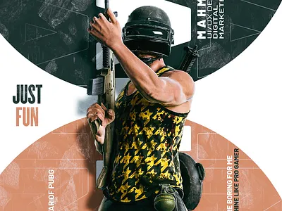 My New Gaming Poster gaming gaming poster graphics design pubg poster social media post