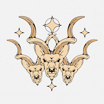 Kudu Chaos adobe illustrator animal buck deer design graphic design illustration kudu nature ocult t sjirt design three vector wacom