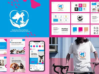Animal Care Logo & Brand Identity Design abstract animal branding charity color creative flat design graphic design hand drawn identity illustration logo minimal modern nature non profit social media post symbol typography vintage