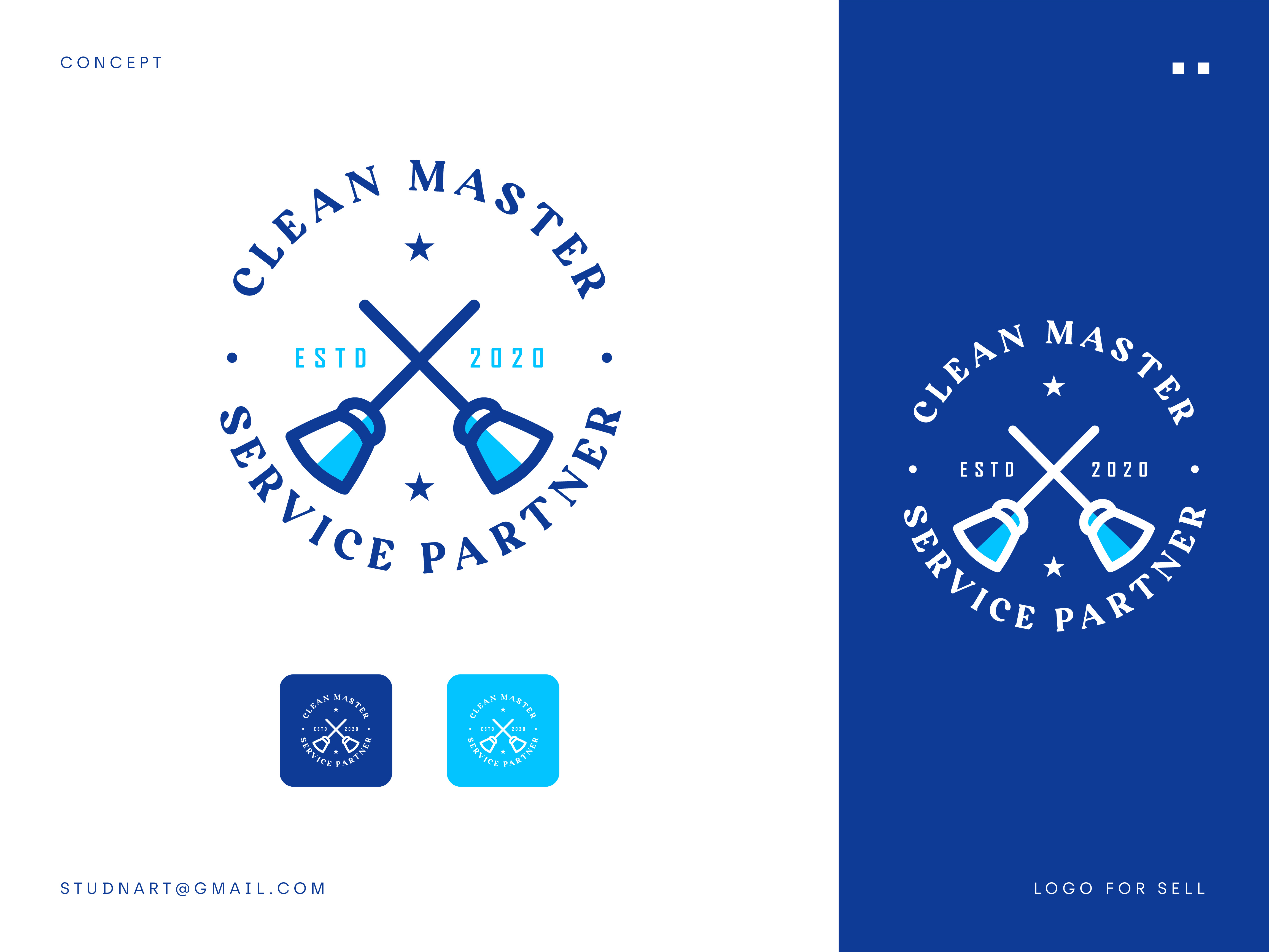 Clean Master logo abstract animation branding clean cleaner design design logo graphic design illustration logo logo design modern logo mop typography vector vintage logo wash