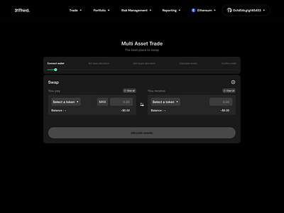 Crypto Asset Swap