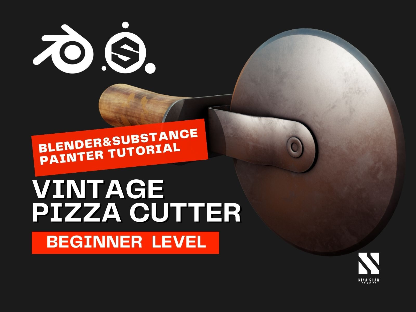 Vintage Pizza Cutter by ninashaw on Dribbble