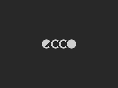 ecco- clothing brand logo businesslogo clothinglogo creativelogo flatlogo foodlogo iconlogo wordmarklogo