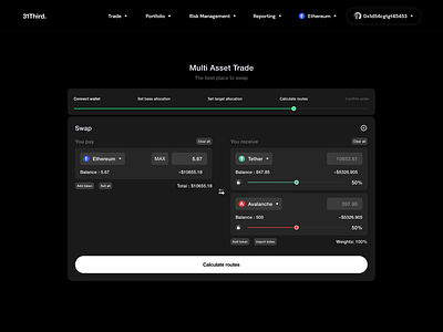 Multi Asset Swap dex