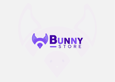Bunny Store Logo Design 2d 3d animation behance branding bunny store logo desig creative design dribbble graphic design illustration instagram logo logo desig motion graphics portfolio s store logo desig ui