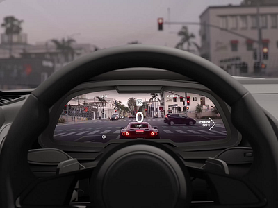 AR/MR automotive hmi projection interface display 3D real 3d animation ar augmented automotive car cg concept dashboard digital ev future hmi interface mixed reality mr projection ui ux xr