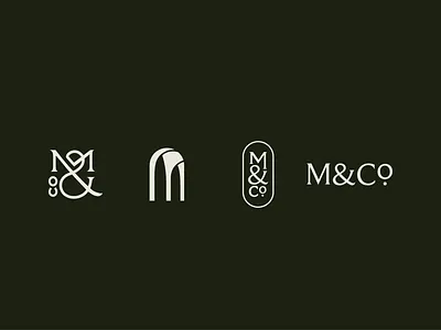 Monroe & Co Icons agent architect brand design brand identity brand mark branding building construction estate agent estates icons logo luxe luxury mark partners property sub mark