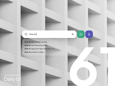 Daily UI #61 - Autofill search bar autofill clean dailyui design interface minimalistic search search bar search bar autofill searching simple ui uiux ux