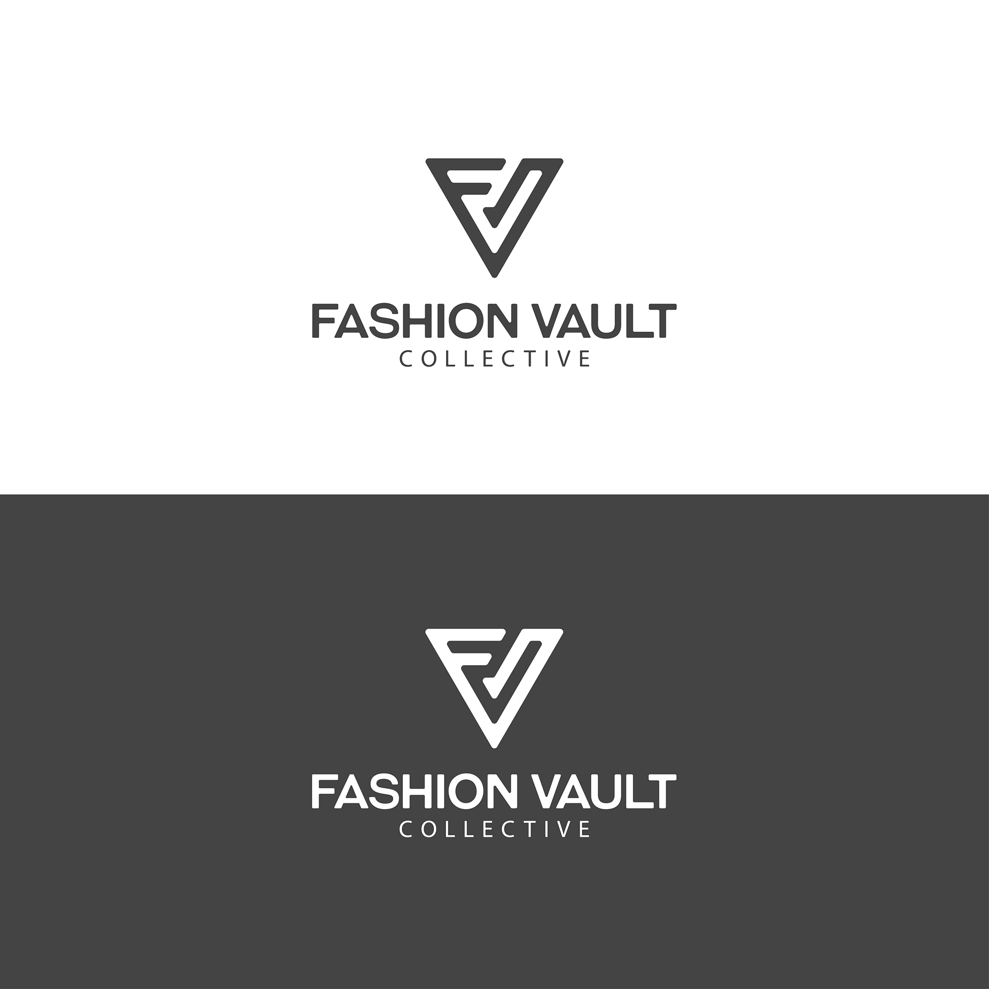 Fashion Vault branding graphic design logo