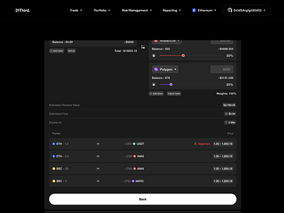 Multi Asset Swap amm asset blockchain cross chain swapping crypto cryptocurrency exchange dapps dashboard defi design dex ethereum liquidity pool multi asset swap smart contract token swapping ui web3 yield farming