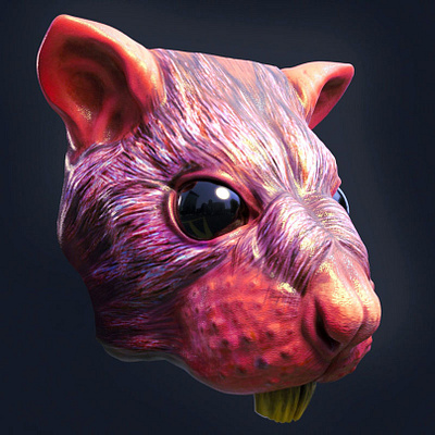 RAT MASK 3D Printing Model STL