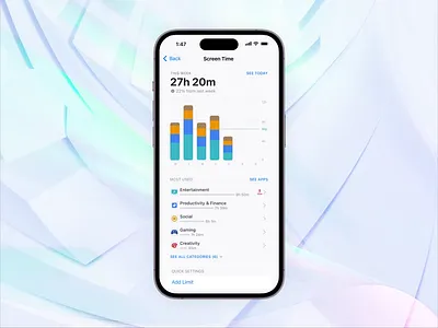 Dynamic Island UI Animation admin chart design figma gamefi illustration management product design statistics stats ui ux web3
