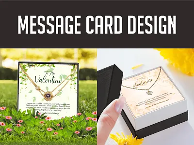 Jewelry message card design for shine on blanket design branding cards designer digital invitation free templete freelancer gearbubble gift card graphic advice jewelry design logo message card message card design print design print on demand printable message cards shine on shopify shine on t shirt design