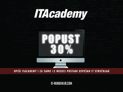 IT Academy - Billboard Poster Design