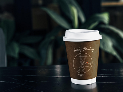 Lucky Monkey Caffee - Logo&Branding Design