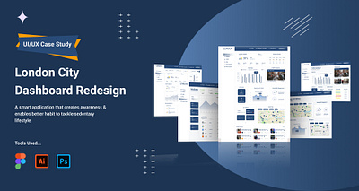 London City Dashboard Redesign Case Study 3d animation branding graphic design logo motion graphics ui