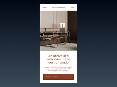 The Stone Hotel design hotel ui ux