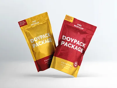 Free Pouch Mockup PSD bag doypack free mockup freebies mockup mockup design mockup psd pouch pouch mockup product design psd mockup