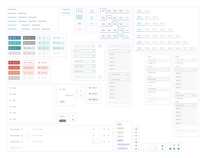 UI Component Set - Redesign breadcrumb button checkbox combobox components componentset datatable figma filter inputbox pagination quickaction radiobutton searchbar statuschips tabs ui userinterface