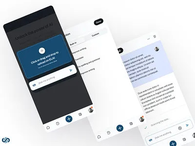 ELAI ai chat bot productivity ui ux