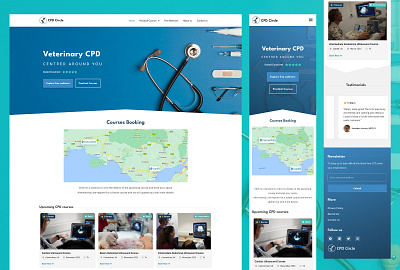 Veterinary Services Template blue indigo medical center pet ui user interface vet veterinary wp template